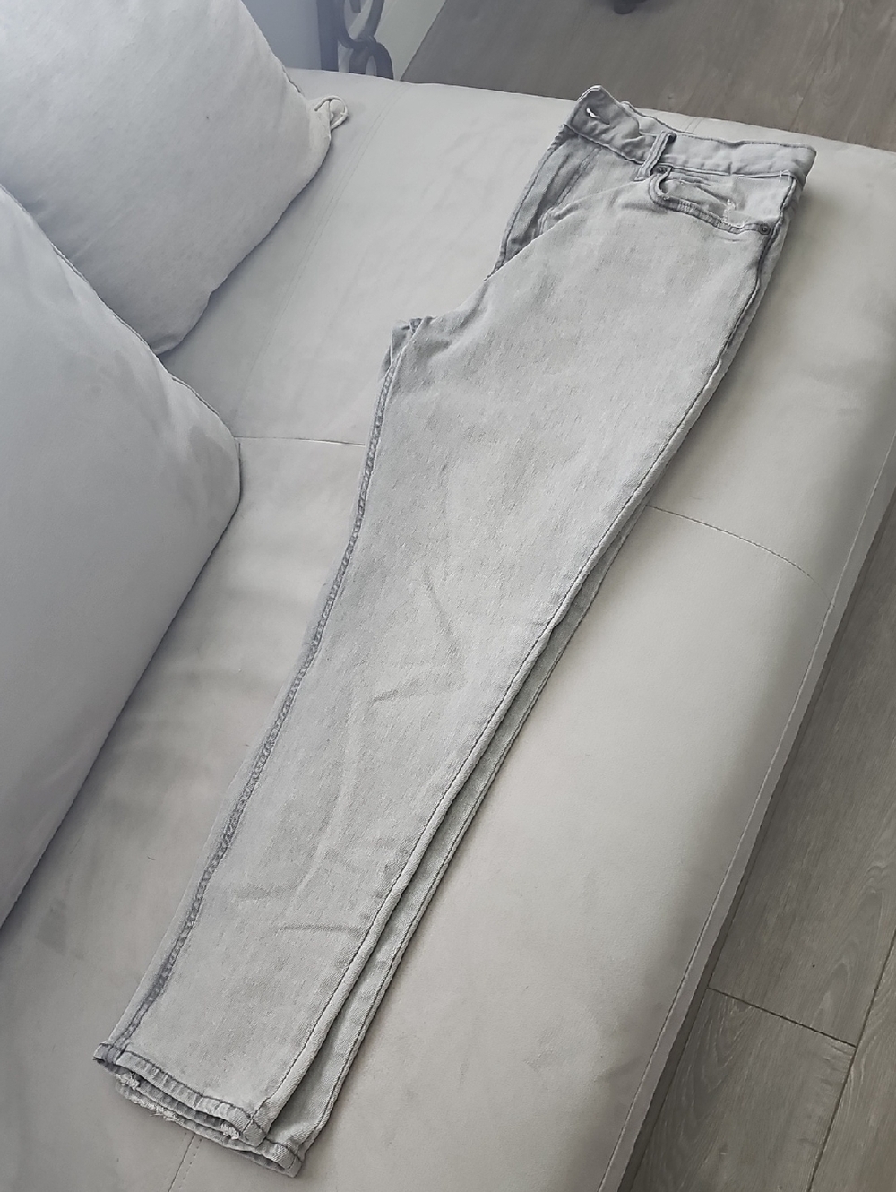 Old Navy Mens Light Gray Jeans 34x30